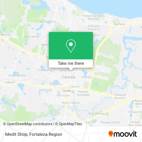 Medit Shop map