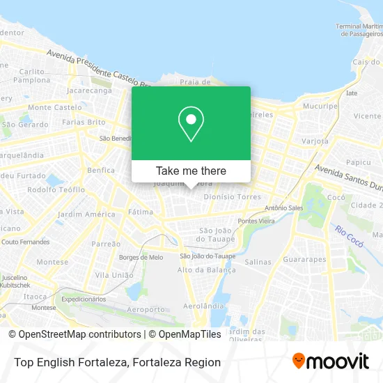 Top English Fortaleza map