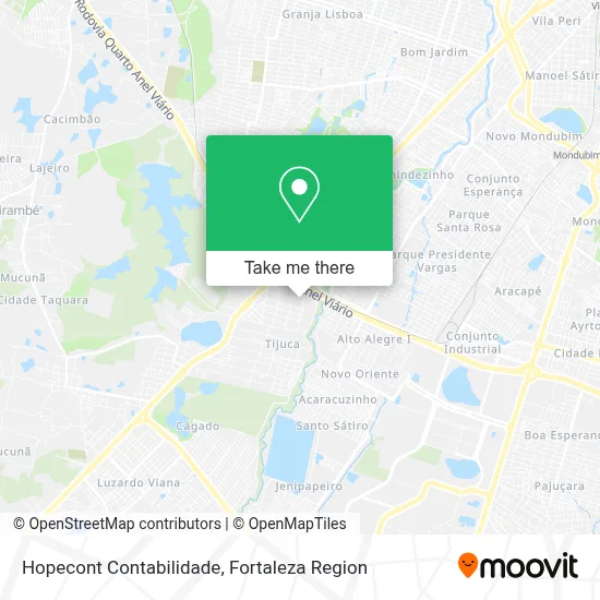 Hopecont Contabilidade map