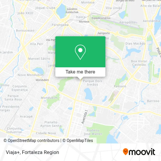 Viaja+ map