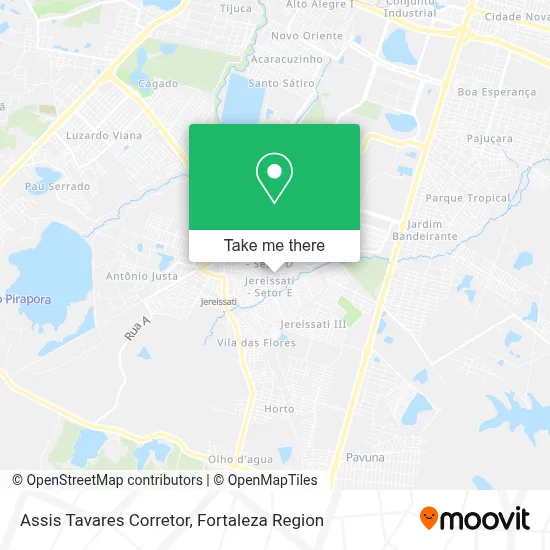 Assis Tavares Corretor map