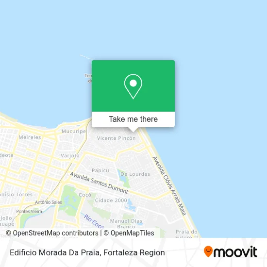Edificio Morada Da Praia map