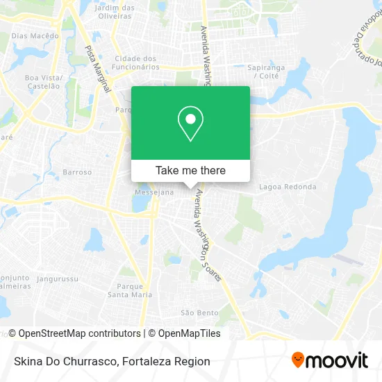 Skina Do Churrasco map