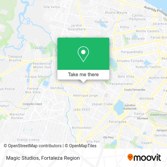 Magic Studios map
