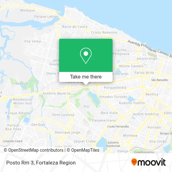 Posto Rm 3 map