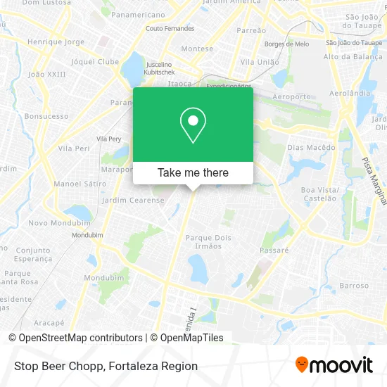 Stop Beer Chopp map