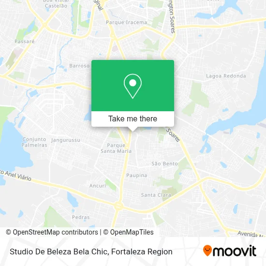 Studio De Beleza Bela Chic map