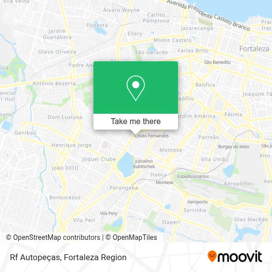 Rf Autopeças map