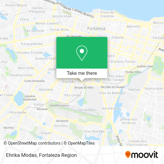 Ehrika Modas map