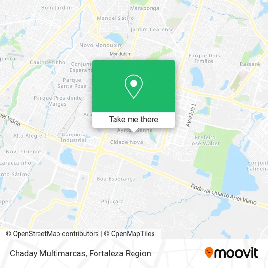 Chaday Multimarcas map