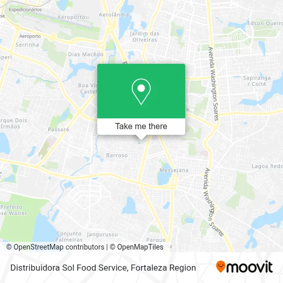 Distribuidora Sol Food Service map