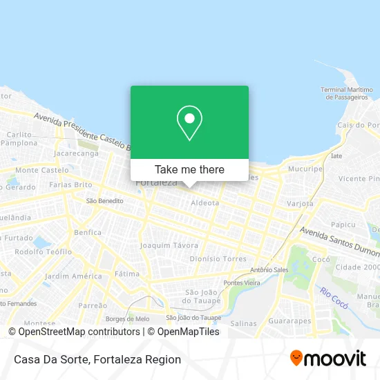 Casa Da Sorte map