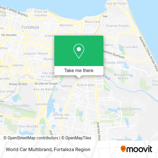 World Car Multibrand map