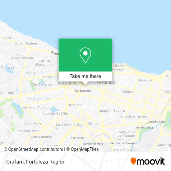 Grafam map