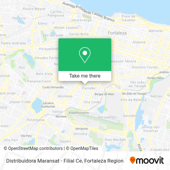 Distribuidora Maransat - Filial Ce map