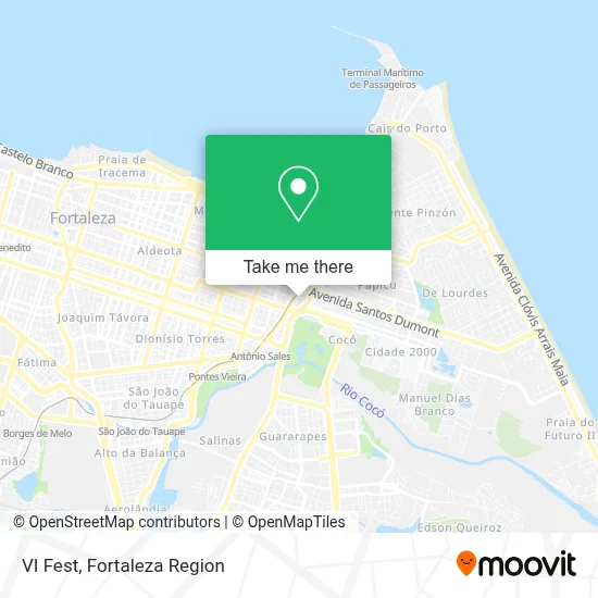 VI Fest map