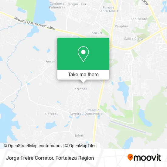 Jorge Freire Corretor map