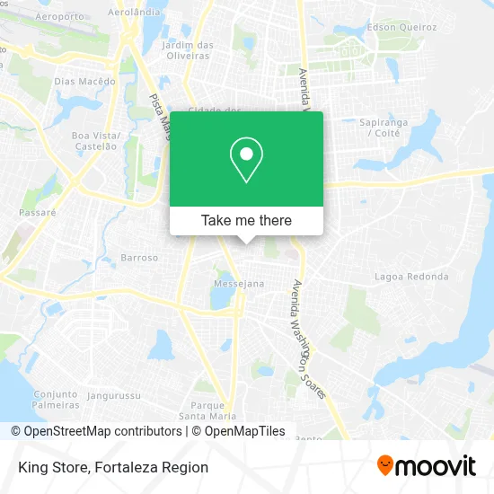 King Store map