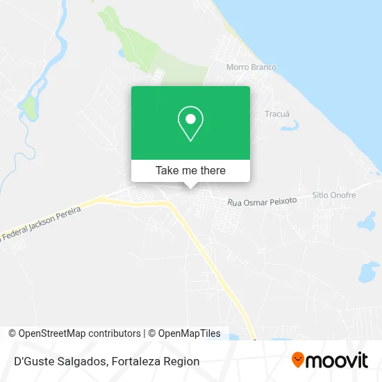 D'Guste Salgados map
