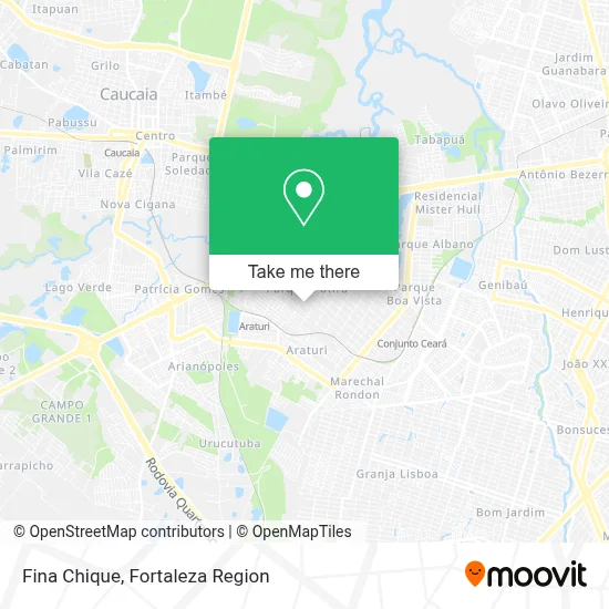 Fina Chique map