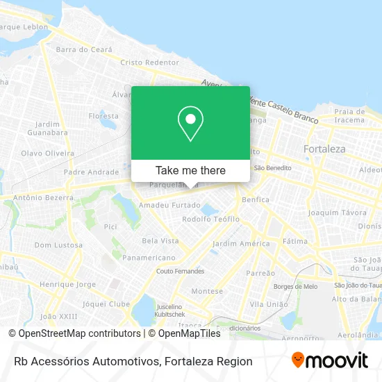 Rb Acessórios Automotivos map