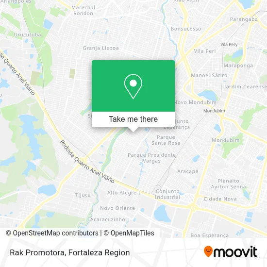 Rak Promotora map