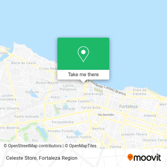 Celeste Store map
