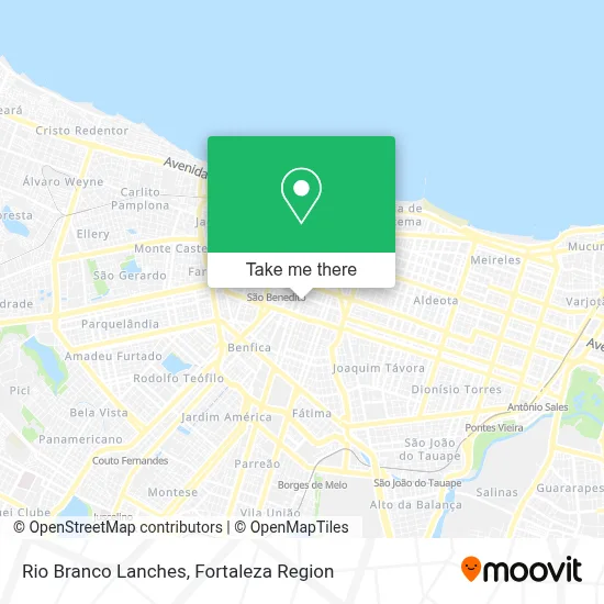 Rio Branco Lanches map