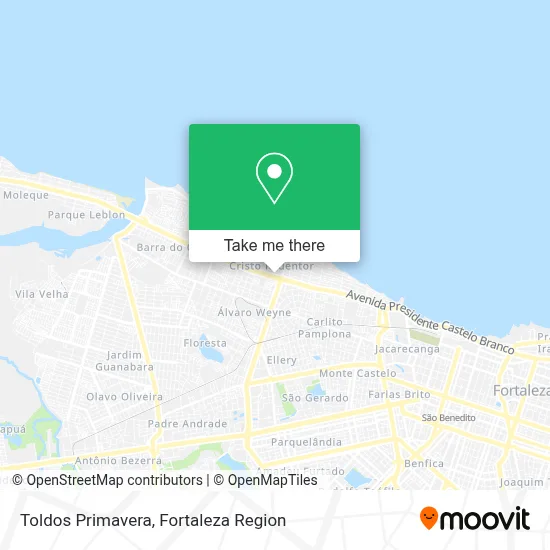 Toldos Primavera map