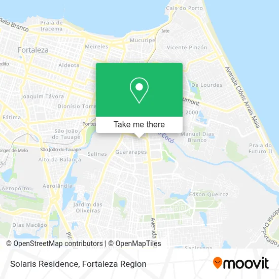 Solaris Residence map