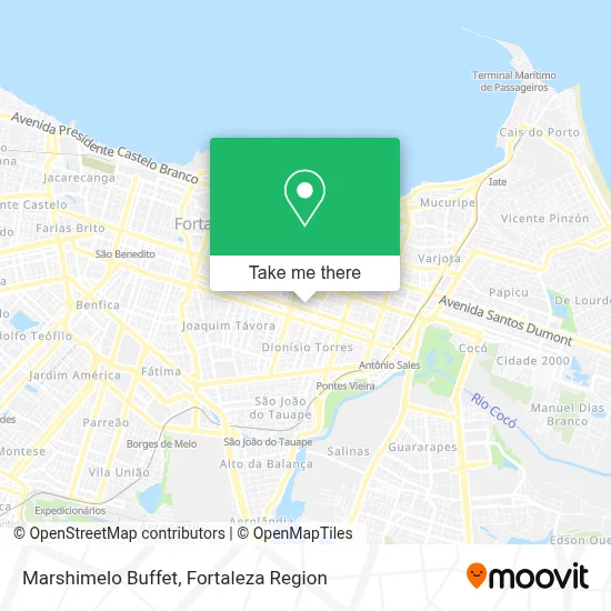 Marshimelo Buffet map