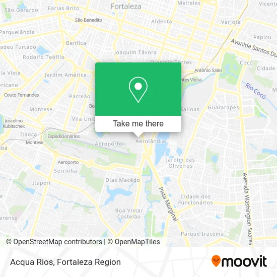 Acqua Rios map