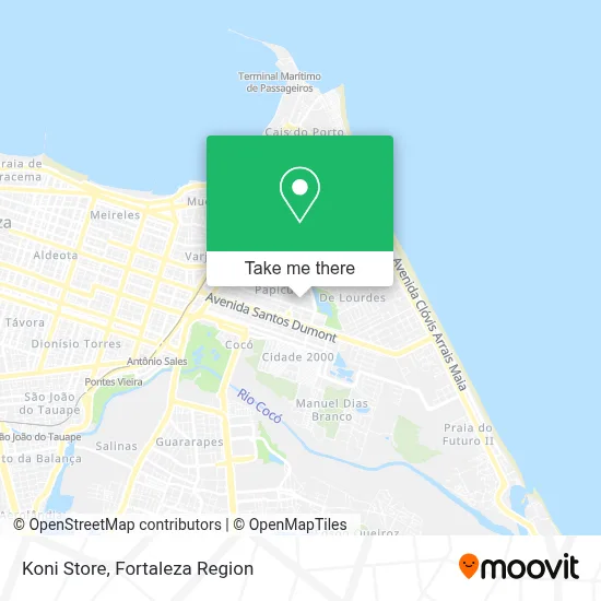 Koni Store map