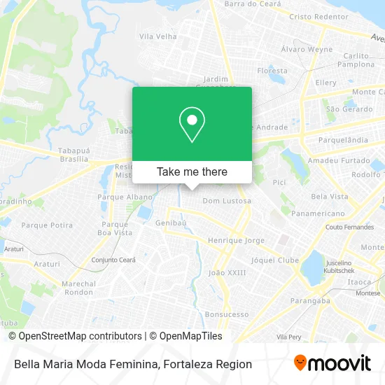 Bella Maria Moda Feminina map