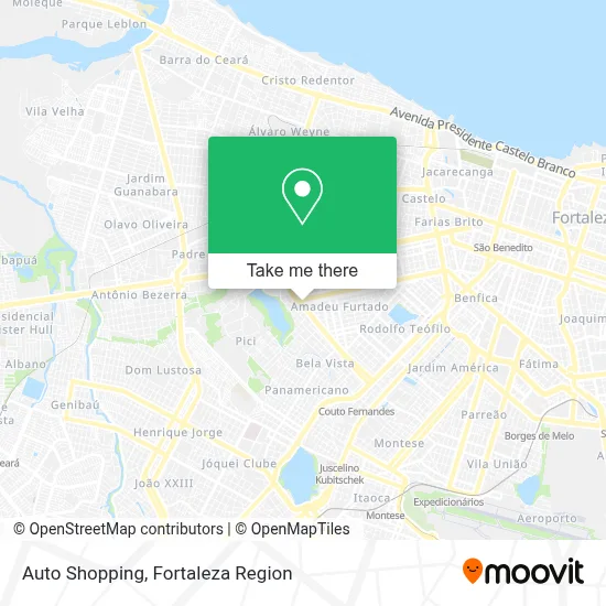 Auto Shopping map