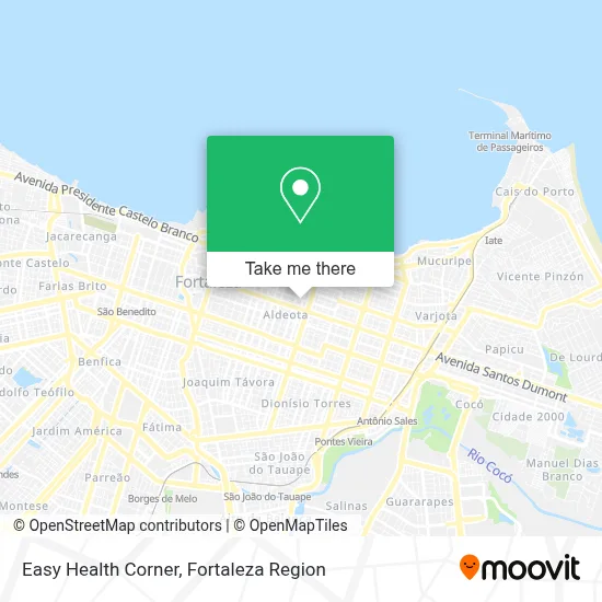 Easy Health Corner map