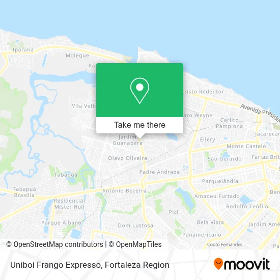Uniboi Frango Expresso map