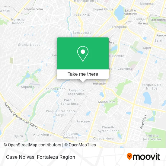 Case Noivas map