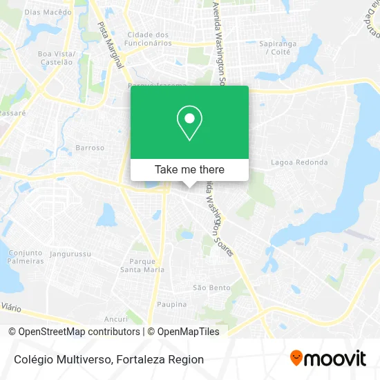 Colégio Multiverso map