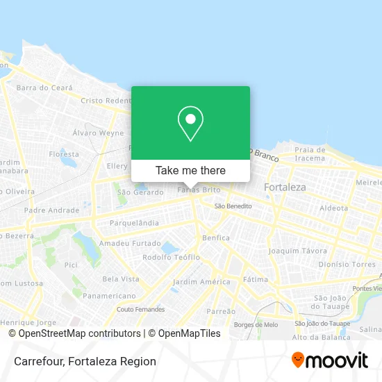 Carrefour map
