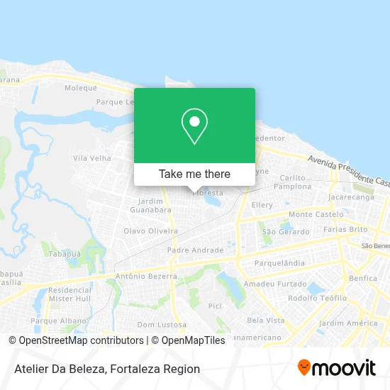 Atelier Da Beleza map