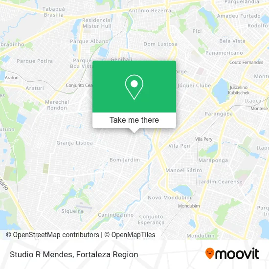 Studio R Mendes map
