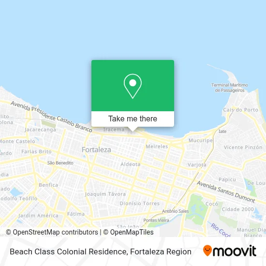 Beach Class Colonial Residence map