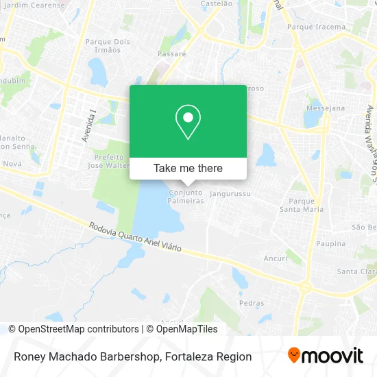 Roney Machado Barbershop map