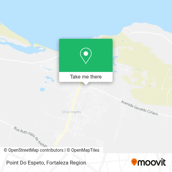 Point Do Espeto map
