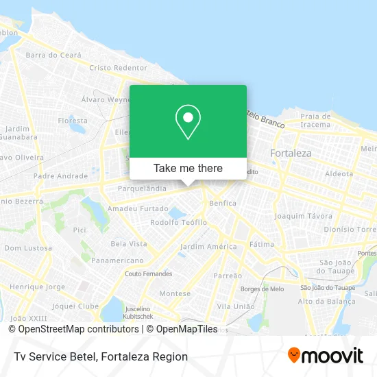 Tv Service Betel map
