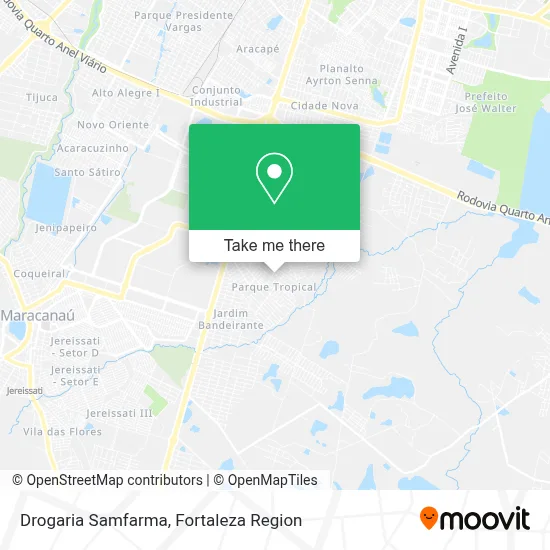 Drogaria Samfarma map