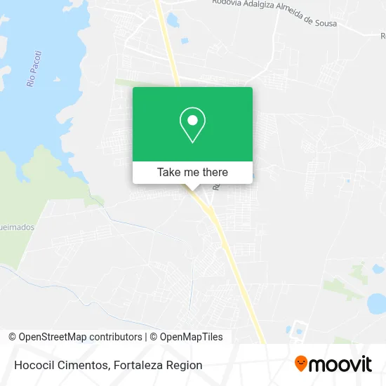 Hococil Cimentos map