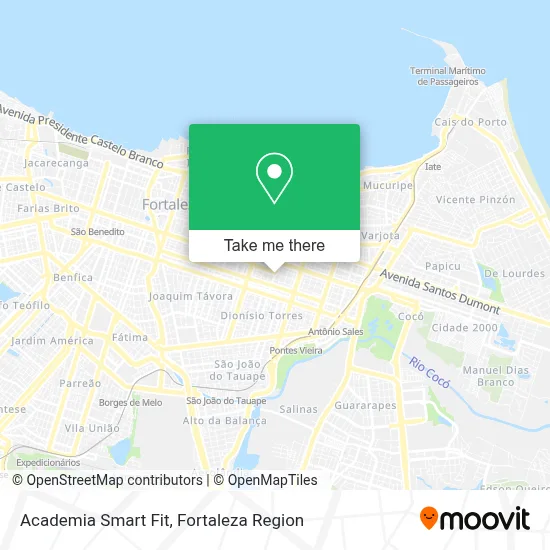 Academia Smart Fit map