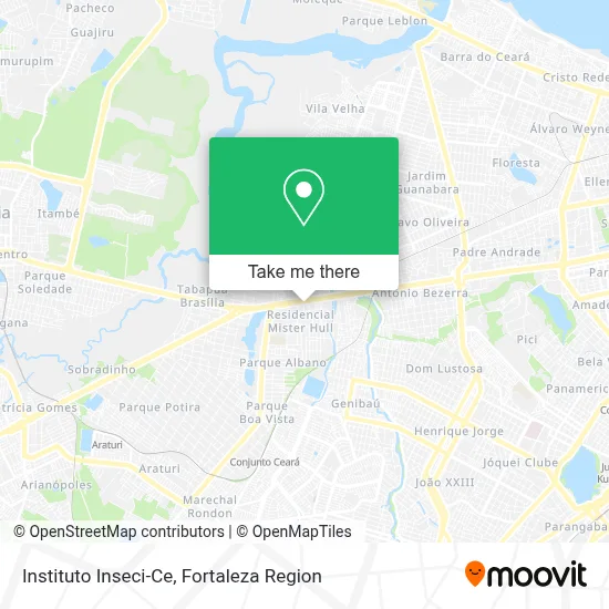 Instituto Inseci-Ce map